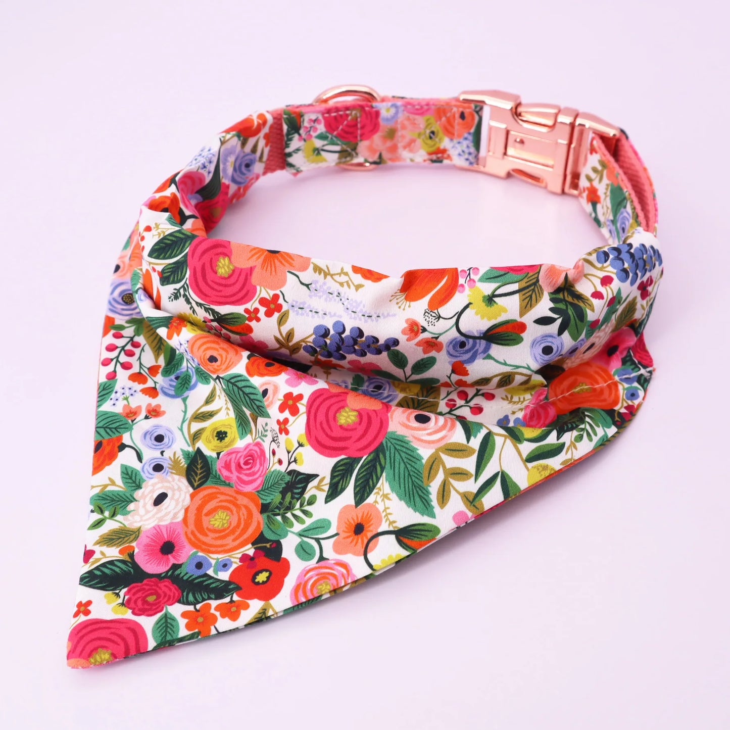 Classical Floral Pet Harness Set