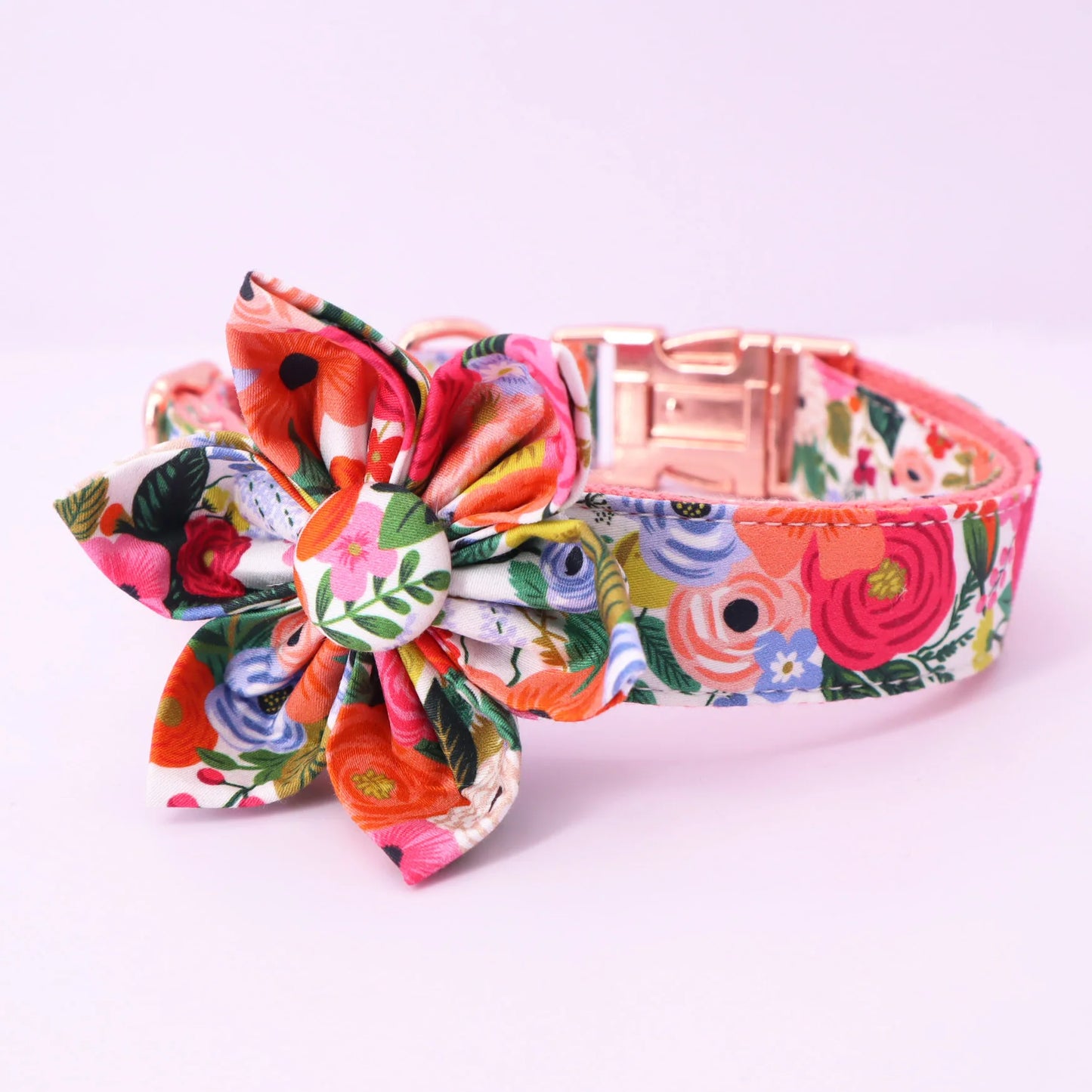 Classical Floral Pet Harness Set