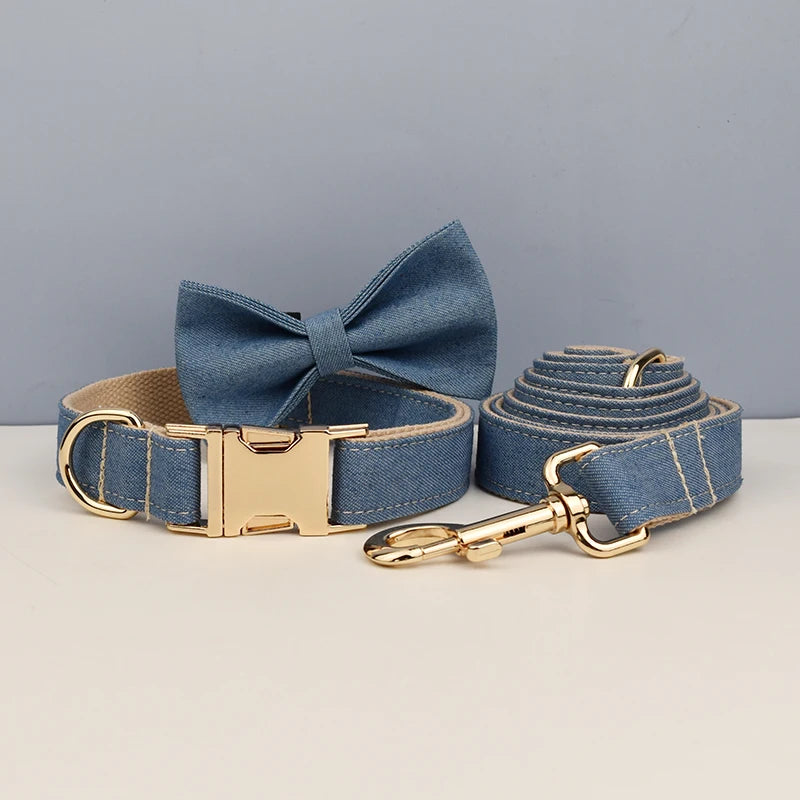 High Quality Denim Pet Accessories