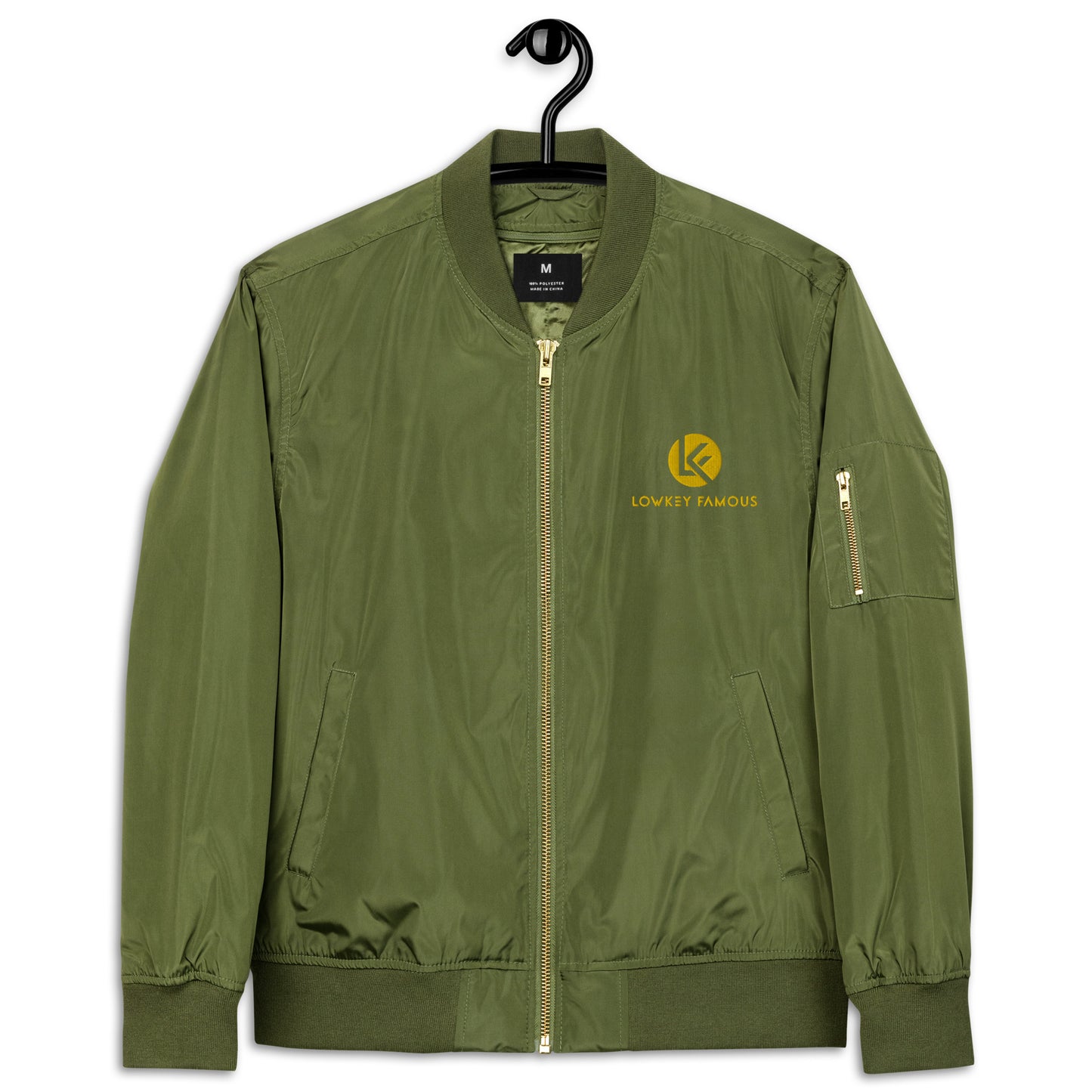 Premium recycled bomber jacket